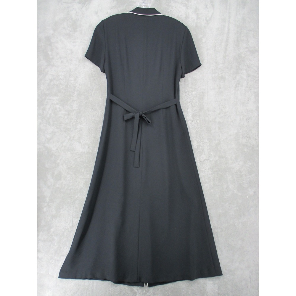 Vintage Evan Picone Dress Womens 8 Modest Button Front Modest Career Feminine - Picture 4 of 9